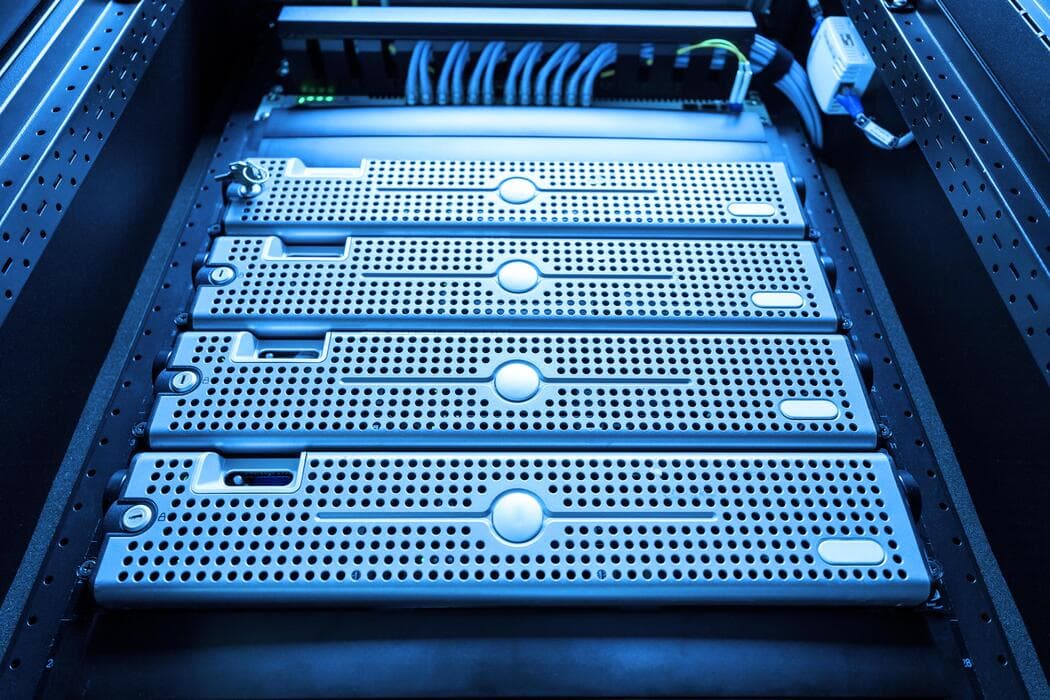 Enterprise infrastructure running a team of coordinated AI agents