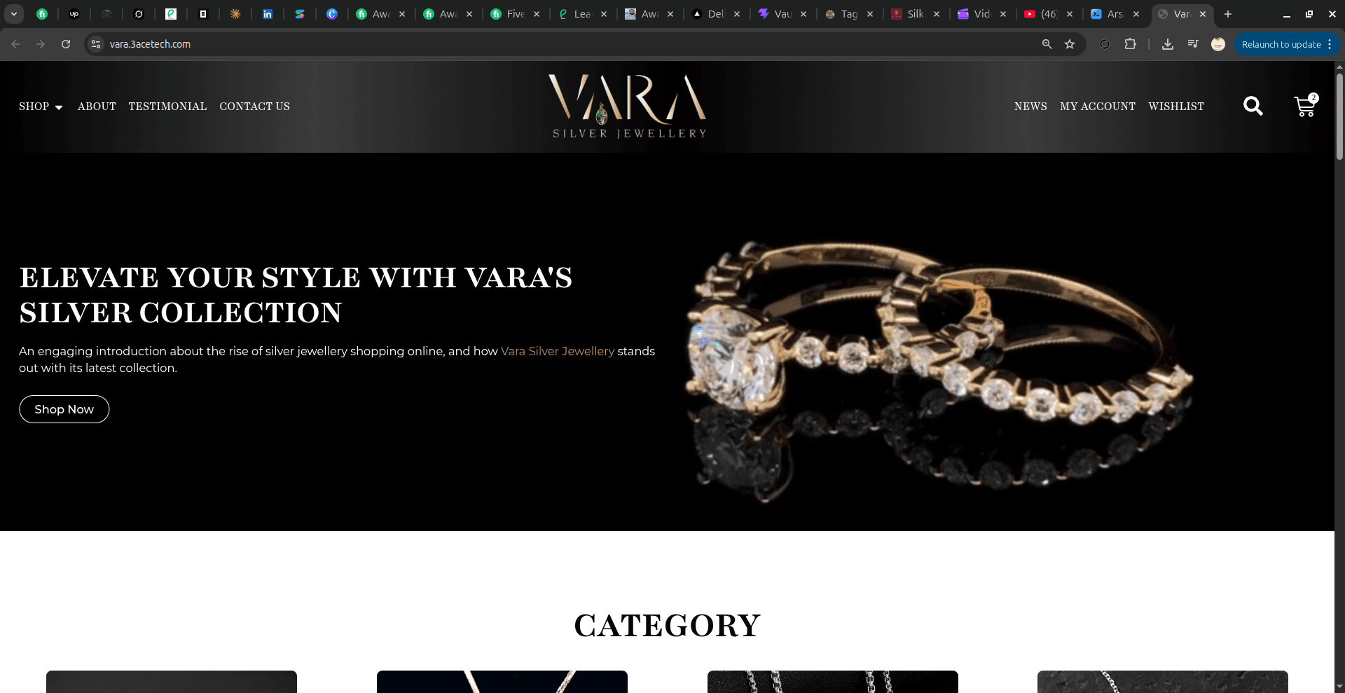 Jewelry Vara E-Commerce